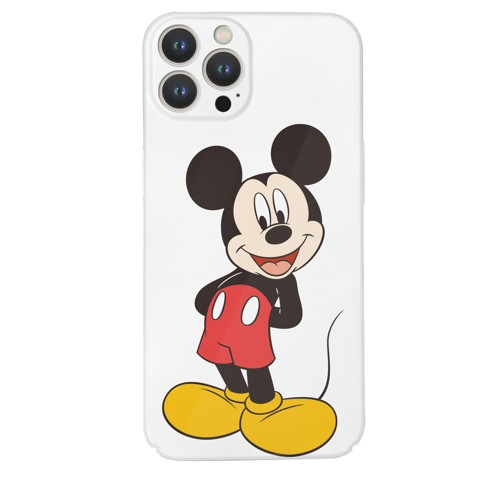 （画像用） ミッキーマウス Mickey Mouse 【iPhone 14シリーズ対応】ハードケース